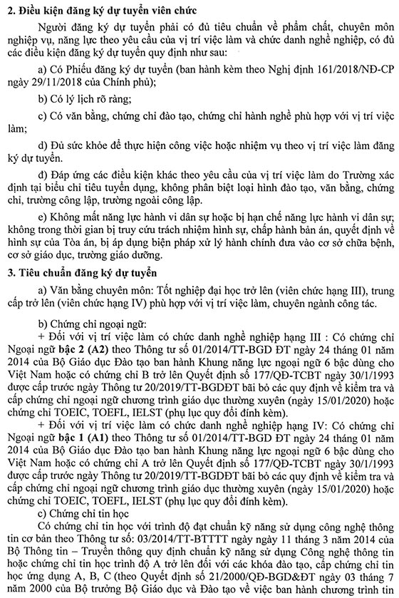Bệnh viện Trường Đại học Y Dược Cần Thơ tuyển dụng viên chức năm 2020