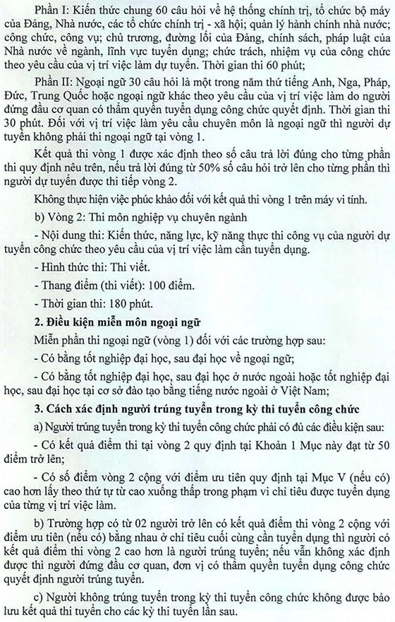 Sở Nội vụ TP. Đà Nẵng tuyển dụng công chức năm 2020
