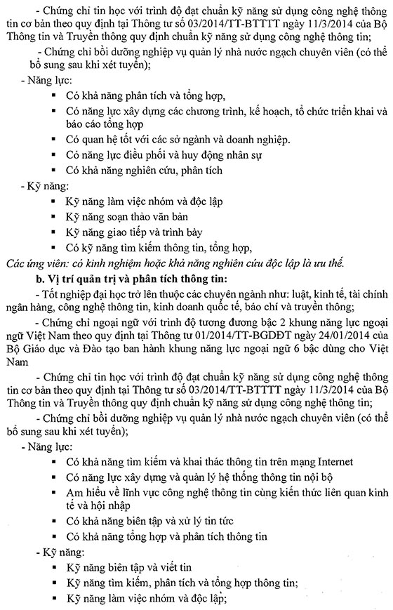Trung tâm Hỗ trợ hội nhập quốc tế - Viện Nghiên cứu phát triển TP. HCM tuyển dụng viên chức năm 2020