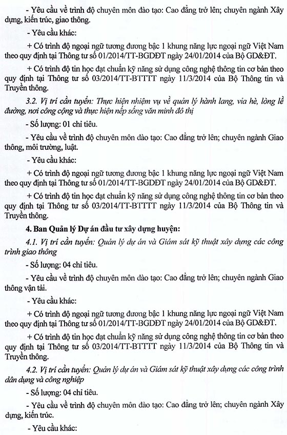 UBND huyện Bảo Yên, Lào Cai tuyển dụng viên chức năm 2020