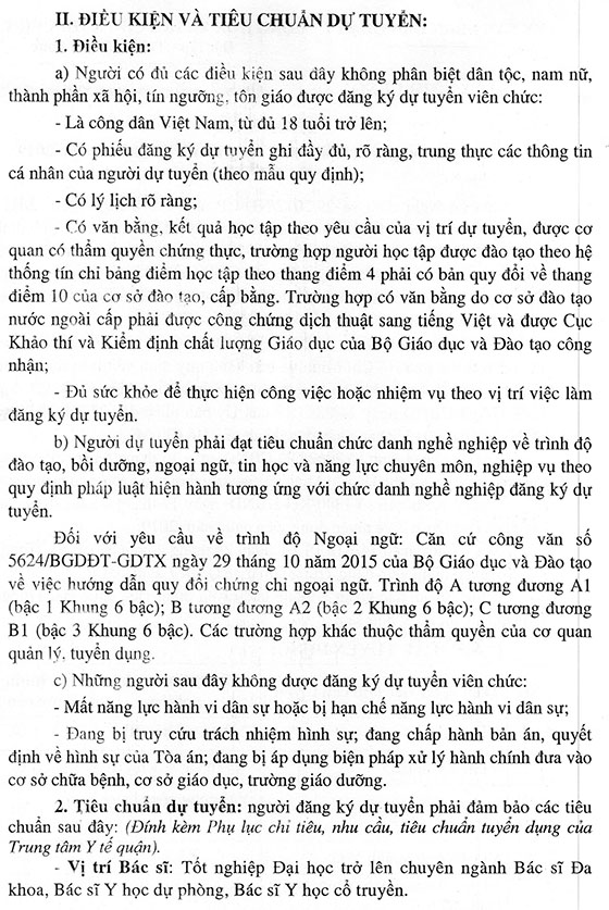 Trung Tâm Y Tế Quận 7, Tp.Hồ Chí Minh Tuyển Dụng Viên Chức Năm 2019 - Tin  Tức - Thông Tin Tuyển Sinh