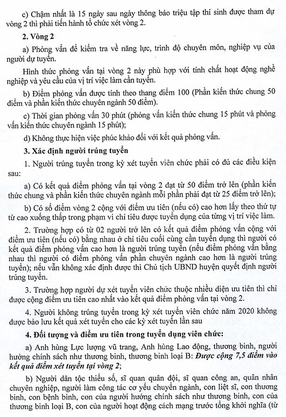 UBND huyện Đơn Dương, Lâm Đồng tuyển dụng viên chức sự nghiệp năm 2020