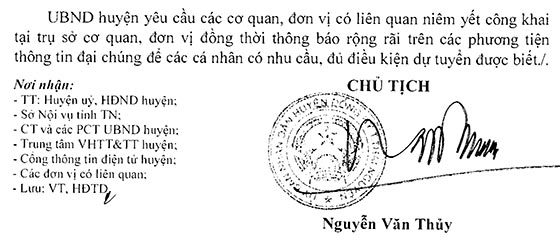 UBND huyện Đồng Hỷ, Thái Nguyên tuyển dụng công chức năm 2020