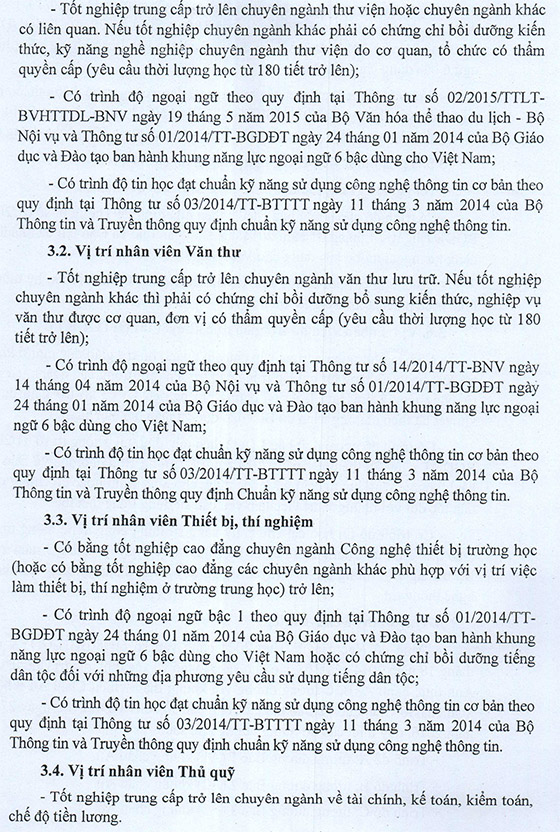 UBND quận Tân Bình, TP.HCM tuyển dụng viên chức giáo dục năm 2020