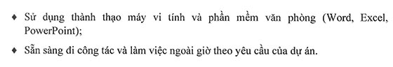 Ban Quản lý các dự án hỗ trợ phòng chống HIV/AIDS thông báo tuyển dụng 