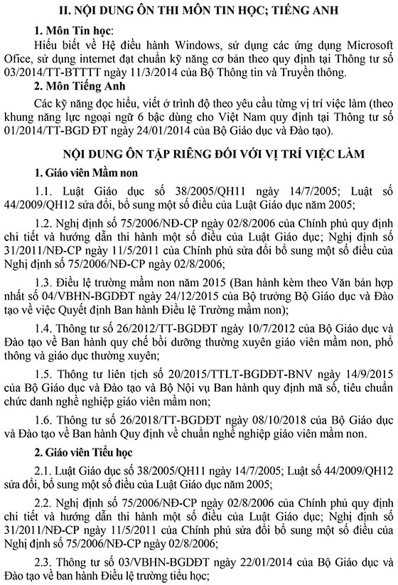 UBND huyện Cao Phong, Hòa Bình tuyển dụng giáo viên năm 2020