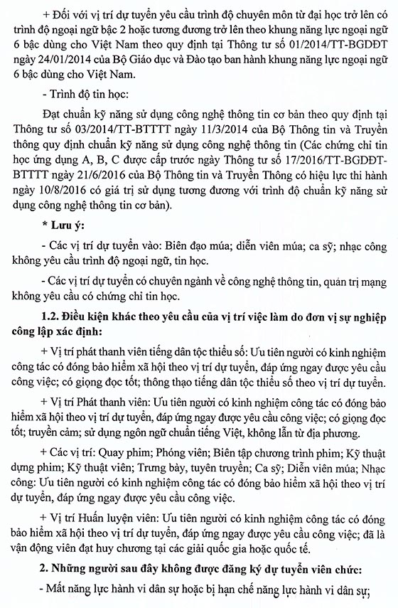 UBND tỉnh Lai Châu xét tuyển viên chức năm 2020