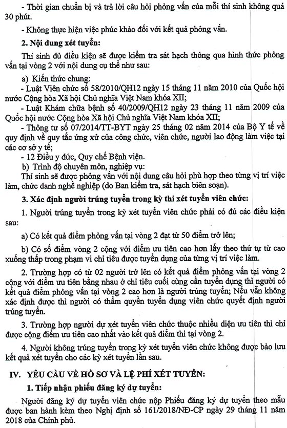 Bệnh viện Đa khoa Sài Gòn tuyển dụng viên chức năm 2020