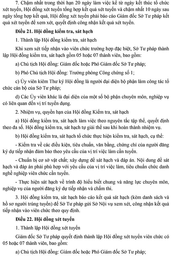 Sở Tư pháp Bình Thuận tuyển dụng viên chức năm 2020