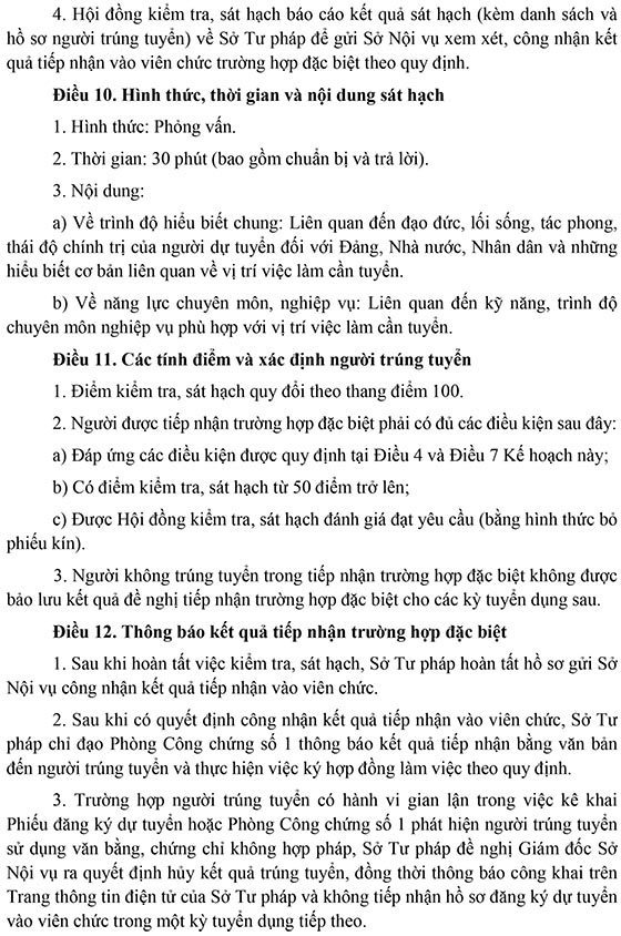 Sở Tư pháp Bình Thuận tuyển dụng viên chức năm 2020