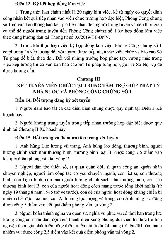 Sở Tư pháp Bình Thuận tuyển dụng viên chức năm 2020