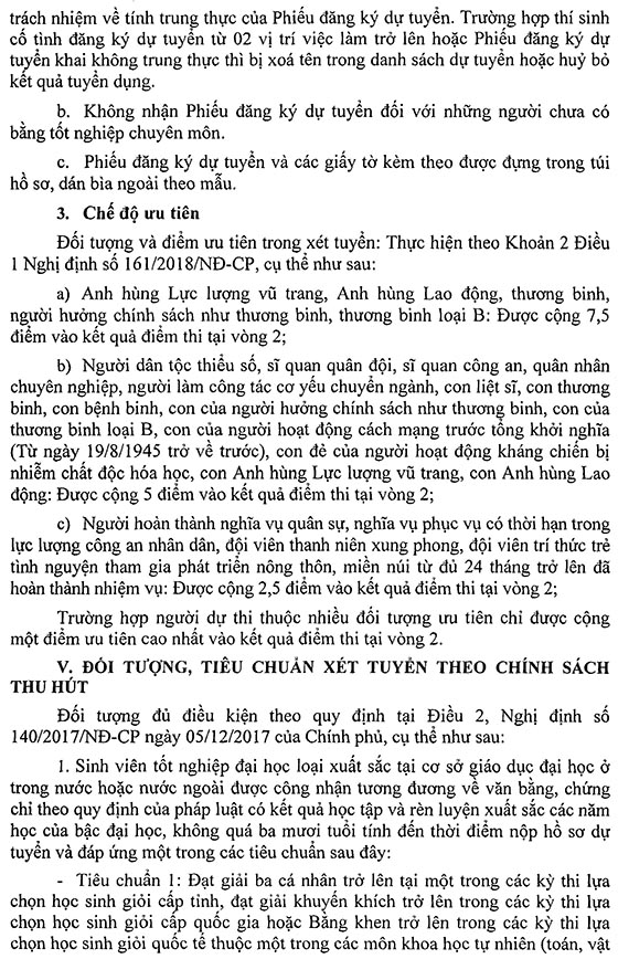 Trung tâm Y tế huyện Tân Yên, Bắc Giang tuyển dụng viên chức năm 2020
