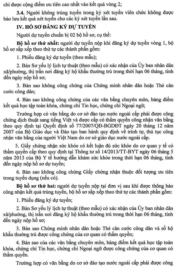UBND Quận 4, TP.HCM tuyển dụng viên chức giáo dục năm 2020-2021