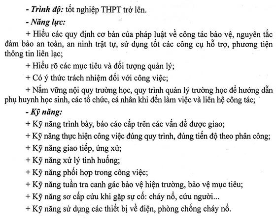 UBND quận Long Biên, Hà Nội tuyển dụng giáo viên, nhân viên năm 2020