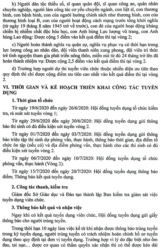 Sở Giáo dục và Đào tạo Đồng Nai xét tuyển viên chức đợt II năm học 2019-2020