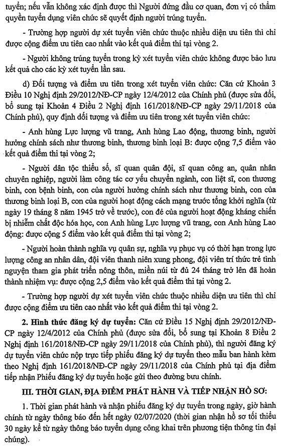 Trung tâm Kiểm soát bệnh tật tỉnh Đồng Nai tuyển dụng viên chức đợt 1 năm 2020