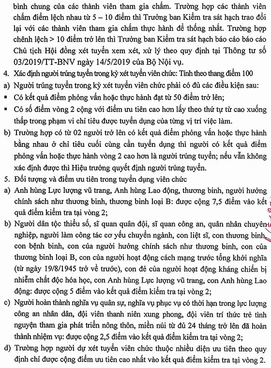 Trường Đại học Y Dược Hải Phòng tuyển dụng viên chức năm 2020