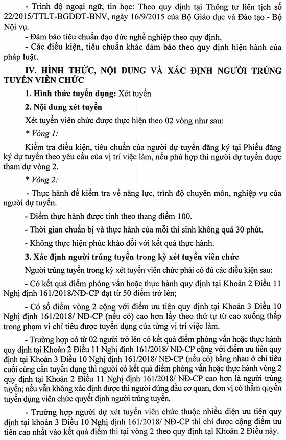 UBND huyện An Lão, TP.Hải Phòng tuyển dụng giáo viên năm 2020