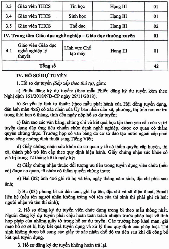 UBND huyện Krông Búk, Đắk Lắk tuyển dụng viên chức giáo dục năm 2020