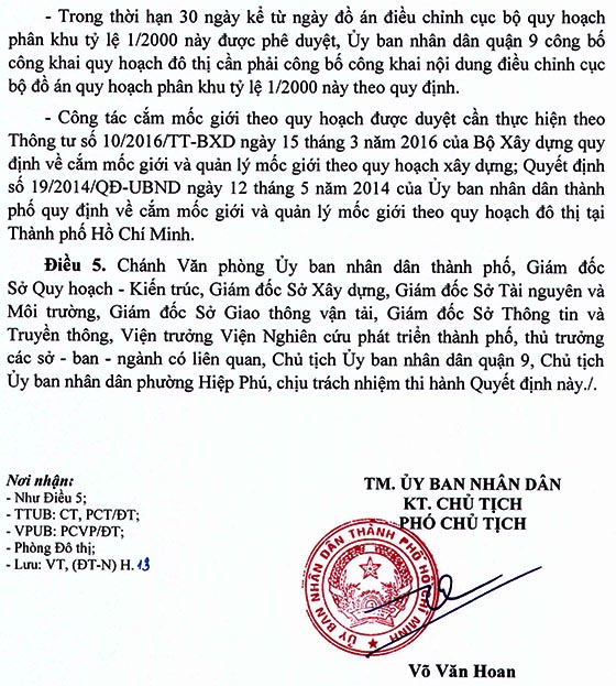 UBND quận 9, TP.HCM tuyển dụng viên chức năm 2020