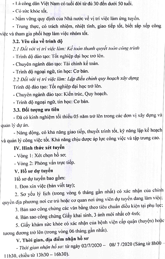 Ban Quản lý dự án Đầu tư xây dựng Đại học Quốc gia Hà Nội tại Hòa Lạc tuyển dụng lao động hợp đồng năm 2019