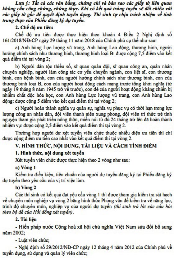 Khu Di tích lịch sử Đền Hùng, Phú Thọ tuyển dụng viên chức năm 2020