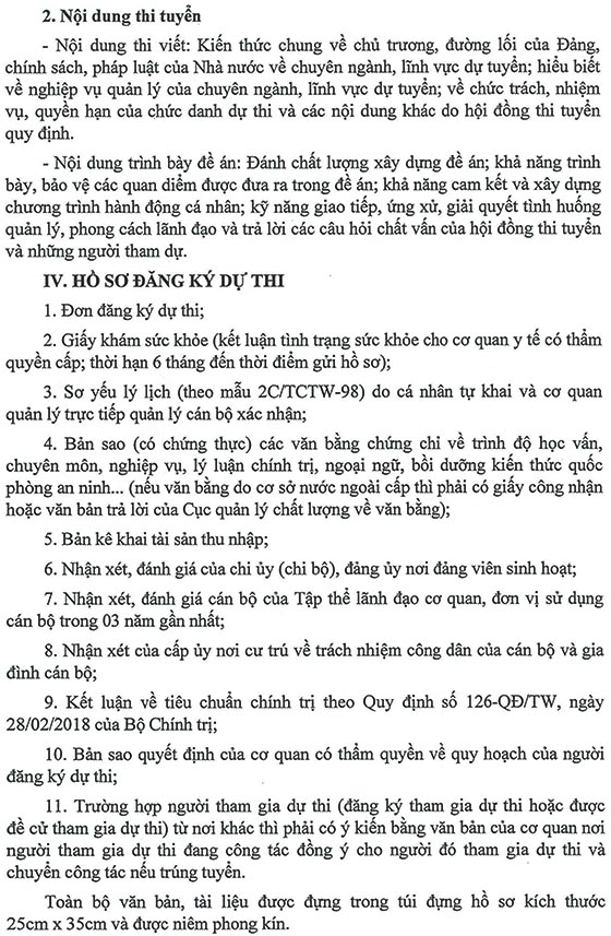 Tổng Liên đoàn Lao động Việt Nam thi tuyển chức danh Phó Chánh Văn phòng Tổng LĐLĐ Việt Nam năm 2020