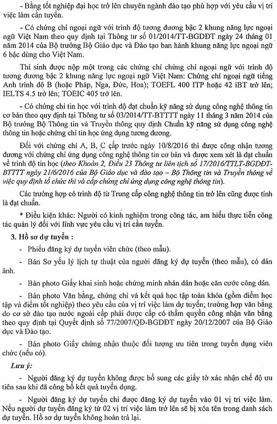 Trung tâm Phát triển Công nghiệp Hỗ trợ TP.HCM tuyển dụng viên chức năm 2020