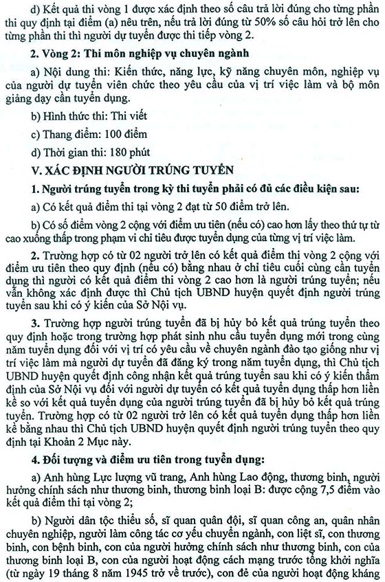 UBND huyện Sông Lô, Vĩnh Phúc tuyển dụng giáo viên mầm non năm 2020