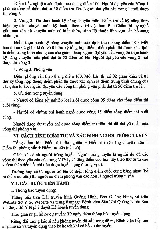 Bệnh viện Sản Nhi Quảng Ninh tuyển dụng hợp đồng lao động năm 2020