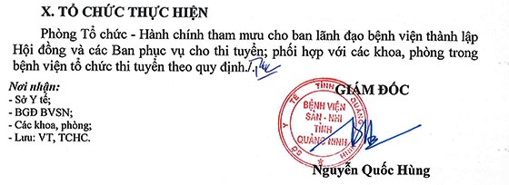 Bệnh viện Sản Nhi Quảng Ninh tuyển dụng hợp đồng lao động năm 2020
