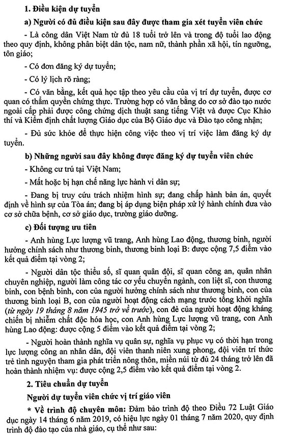 Trường Mầm non Hoa Phượng 1, Bình Chánh, TP.HCM tuyển dụng viên chức năm học 2020-2021