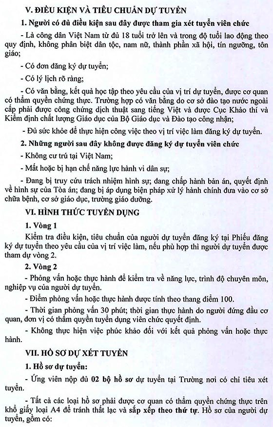 Trường Tiểu học Lê Minh Xuân 3, Bình Chánh, TP. HCM tuyển dụng viên chức năm học 2020 - 2021