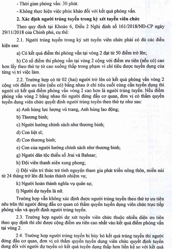 UBND tỉnh Gia Lai tuyển dụng viên chức năm 2020