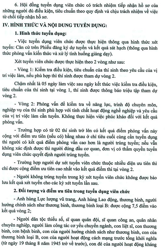 Trường Mầm non Rạng Đông 11, Quận 6, TP.HCM tuyển dụng viên chức năm 2020 (Đợt 1)