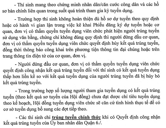 Trường Mầm non Rạng Đông 14, Quận 6, TP.HCM tuyển dụng viên chức năm 2020 (Đợt 1)
