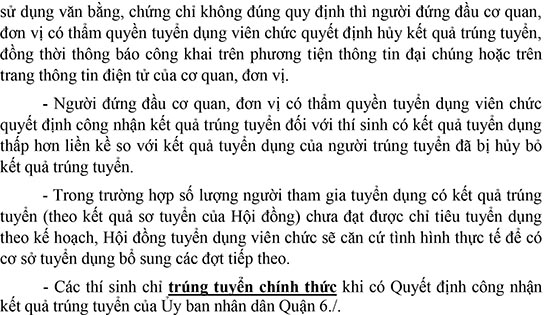 Trường Mầm non Rạng Đông Quận 6, TP.HCM tuyển dụng viên chức năm 2020 (Đợt 1)