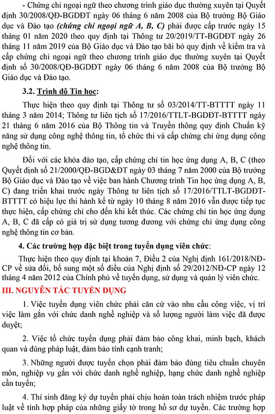 Trường THCS Lam Sơn, Quận 6, TP.HCM tuyển dụng viên chức năm 2020 (Đợt 1)