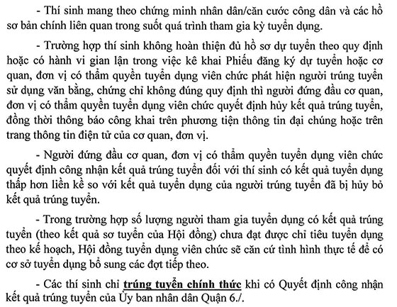 Trường THCS Nguyễn Đức Cảnh, Quận 6, TP.HCM tuyển dụng viên chức năm 2020 (Đợt 1)