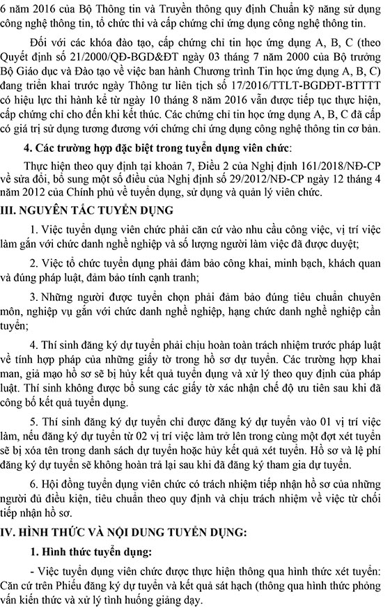 Trường Tiểu học Đặng Nguyên Cẩn, Quận 6, TP.HCM tuyển dụng viên chức năm 2020 (Đợt 1)