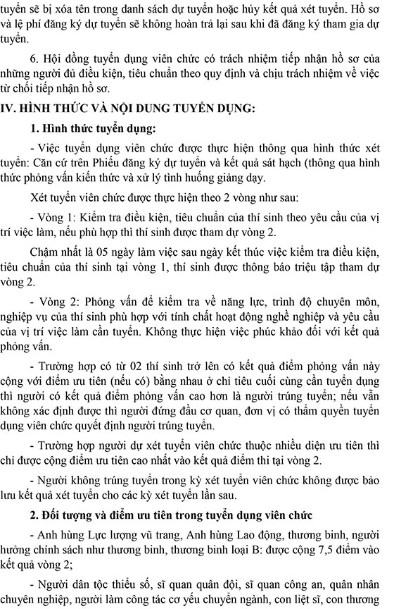 Trường Tiểu học Nguyễn Thiện Thuật, Quận 6, TP.HCM tuyển dụng viên chức năm 2020 (Đợt 1)