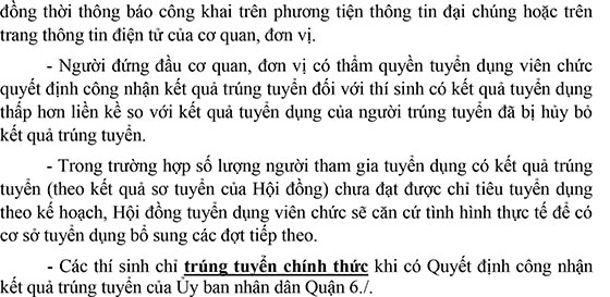 Trường Tiểu học Phạm Văn Chí, Quận 6, TP.HCM tuyển dụng viên chức năm 2020 (Đợt 1)