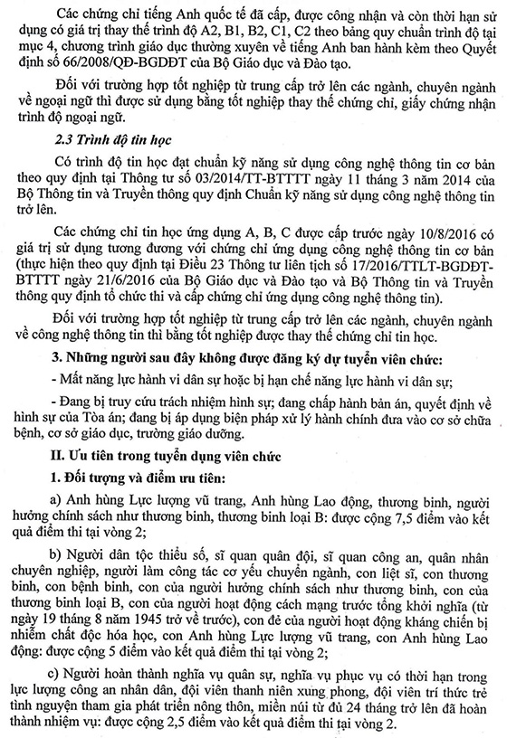 Trung tâm phát triển Cụm công nghiệp huyện Kiến Xương, Thái Bình tuyển dụng viên chức năm 2020