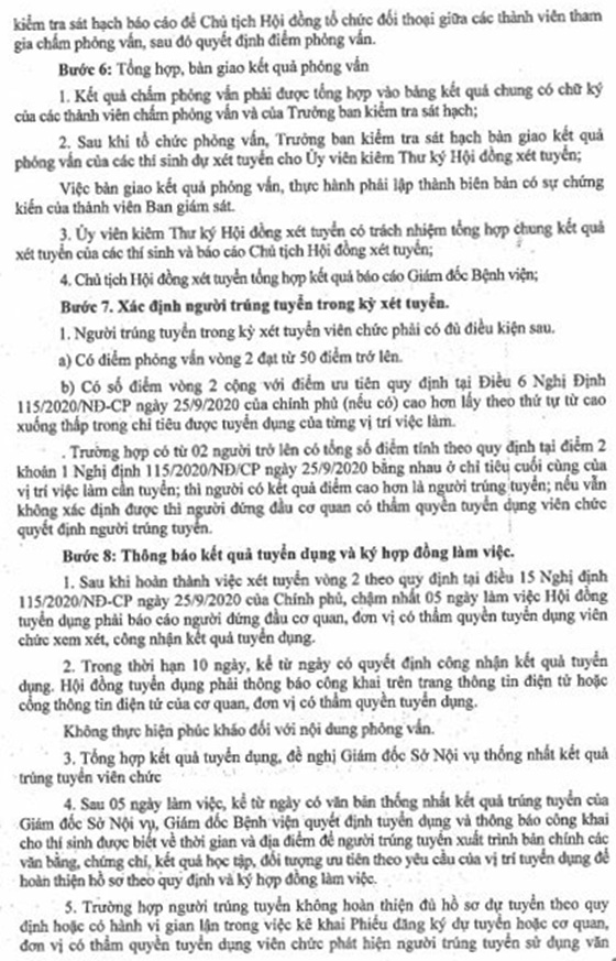 Bệnh viện đa khoa Triệu Sơn, Thanh Hóa tuyển dụng viên chức và lao động hợp đồng năm 2020