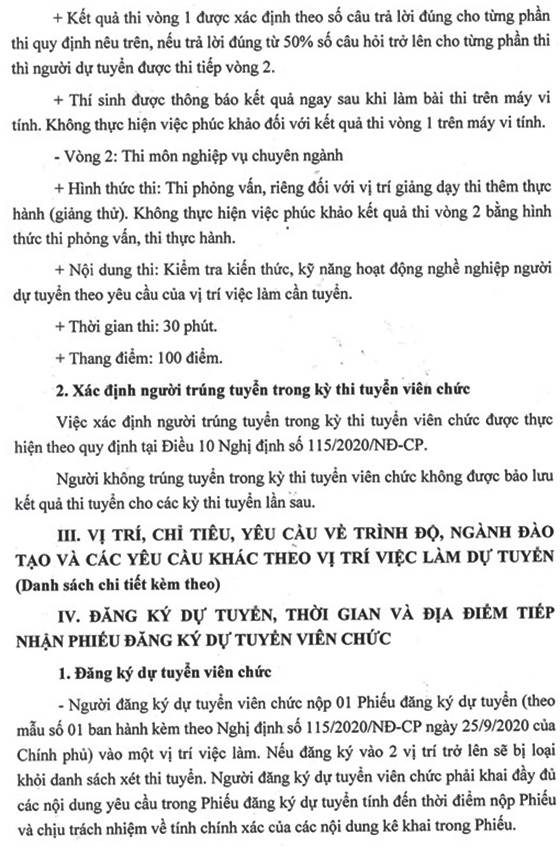 Học viện Hành chính Quốc gia tuyển dụng viên chức đợt 2 năm 2020