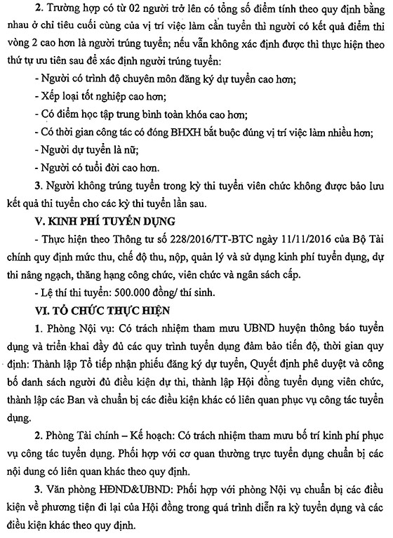 BQL dự án Đầu tư xây dựng huyện Phúc Thọ, TP. Hà Nội tuyển dụng viên chức năm 2020