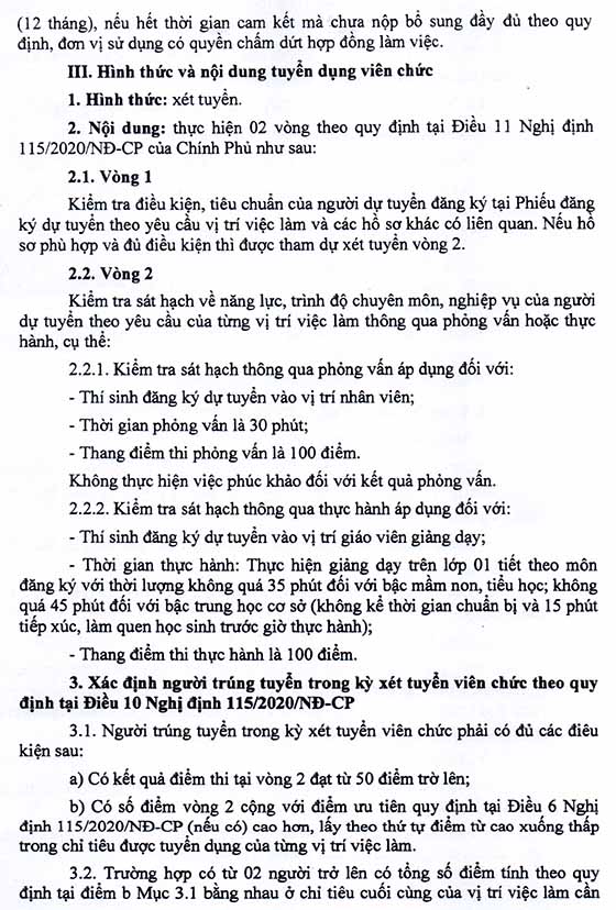 UBND huyện Châu Phú, An Giang tuyển dụng viên chức giáo dục năm 2020