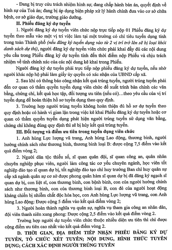 UBND quận Nam Từ Liêm, TP.Hà Nội tuyển dụng giáo viên và nhân viên trường học các cấp năm 2020