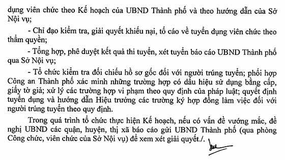 UBND thành phố Hà Nội tuyển dụng viên chức giáo dục trực thuộc UBND quận, huyện, thị xã năm 2020