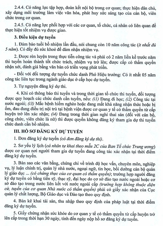 Cơ quan Tổ chức - Nội vụ huyện Cô Tô, Quảng Ninh tuyển dụng Phó Hiệu trưởng các trường học năm 2021